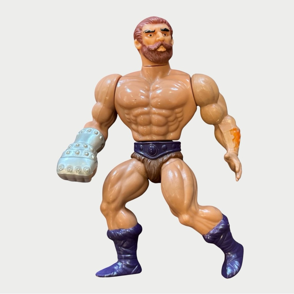 1983 MOTU Fisto Rare He-Man Action Figure Vintage Masters of the Universe